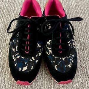 Tory Burch “Pettee” Floral Sneakers